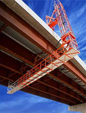 Trailer Mounted Bridge Inspection Machine